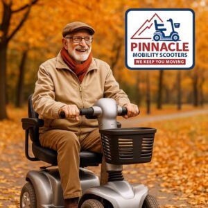 scooter promotes freedom and joy