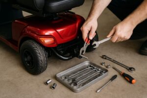 repair and tuneup scooter
